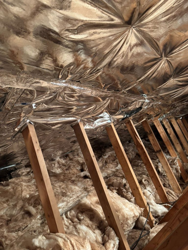 SuperFoil Insulation Installed in Bath Home