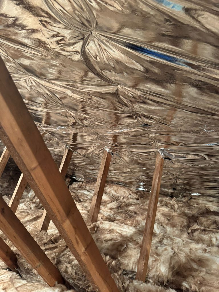 SuperFoil Insulation Installed in Bath Home
