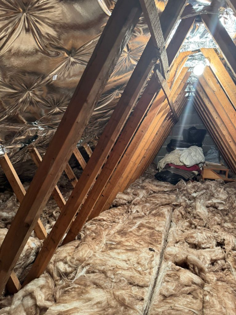 SuperFoil Insulation Installed in Bath Home