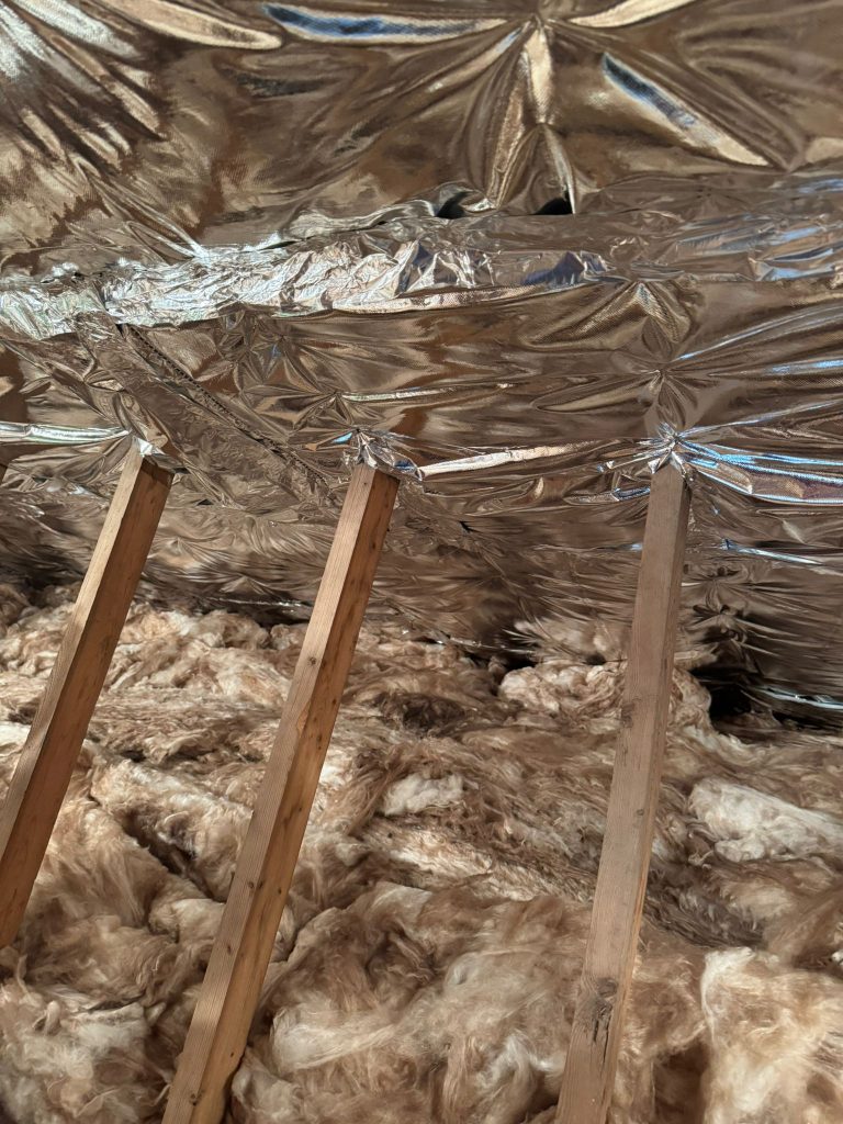 SuperFoil Insulation Installed in Bath Home