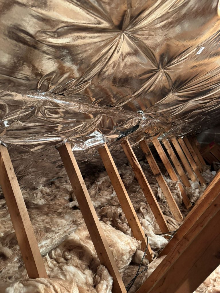 SuperFoil Insulation Installed in Bath Home
