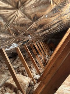SuperFoil Insulation Installed in Bath Home